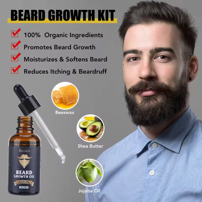 TrueKingz™ Royal Beard Kit